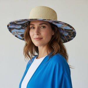 Lucky Seven Escape Nautical Sun Hat
